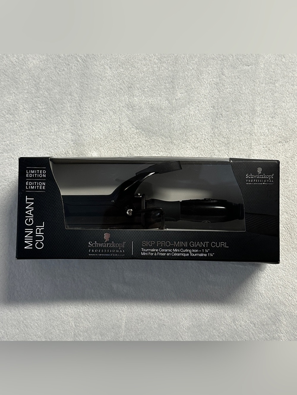 SCHWARZKOPF professional SKP pro mini giant curl ceramic curling iron 1 1/4".
